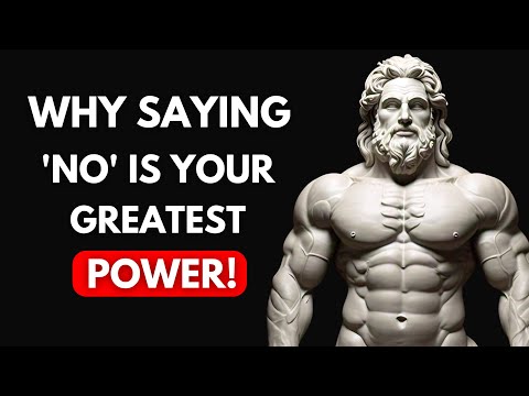 The Power of Saying 'No' for Personal Freedom | STOICISM