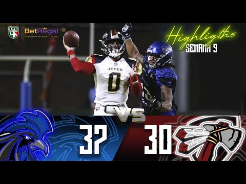 HIGHLIGHTS Gallos Negros vs Jefes, semana 9 / LFA 2023