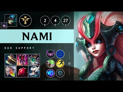 Nami Support vs Xerath - EUW Master Patch 14.20