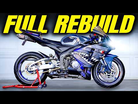 FULL BUILD // I Turned this CRASHED '06 CBR600RR into a DREAM BIKE