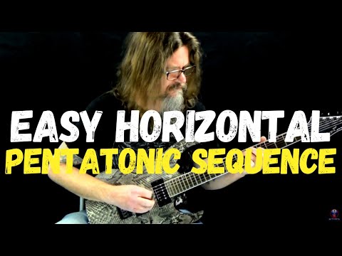 Fun & Easy Horizontal Pentatonic Sequence In E Minor