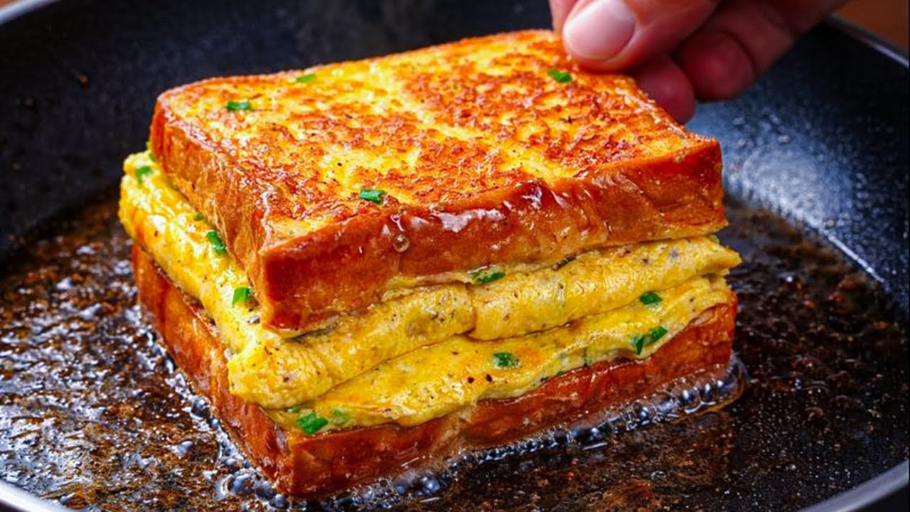 If you have eggs and bread, then this recipe is for you! A New Breakfast That Melts in Your Mouth