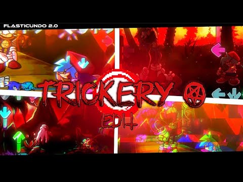 FNF vs Sonic.Exe//DareDevil Funkin inc - Trickery (SHADERS)| Satanos (Trickery Compilation)