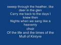 The mull of kintyre & Lyrics-Paul Mccartney