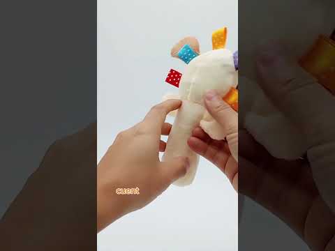 Sonajero Peluche Perro Blanco