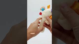 Sonajero Peluche Perro Blanco