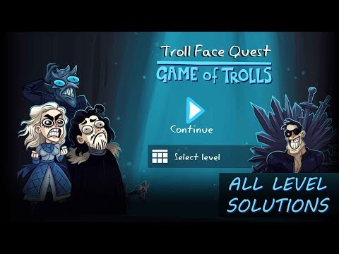 Troll Face Quest Game of Trolls All Level Solutions 1-17