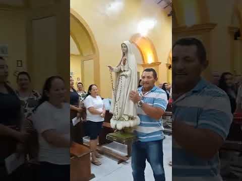 início da procissão de nossa senhora a família da noite exercícios marianos 2026 matriz Itatira