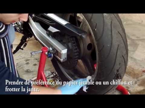 comment nettoyer jantes moto