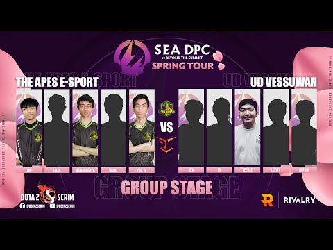 The Apes E-Sport vs UD Vessuwan - DPC SEA 2021/22 Tour 2: Division II - Group Stage - B03