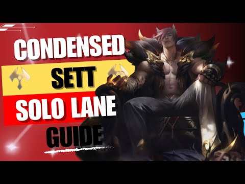 How to Stop Losing & start WINNING with Sett | Wildrift Sett guide