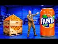 I MADE A GIANT FANTA FROM 1 TON OF ORANGES