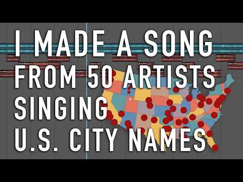 A Musical Mashup of the Cities of the United States - Neatorama