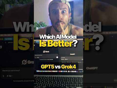 ChatGPT-5 vs Grok-4🚨 Which AI Model Should YOU Use?!
