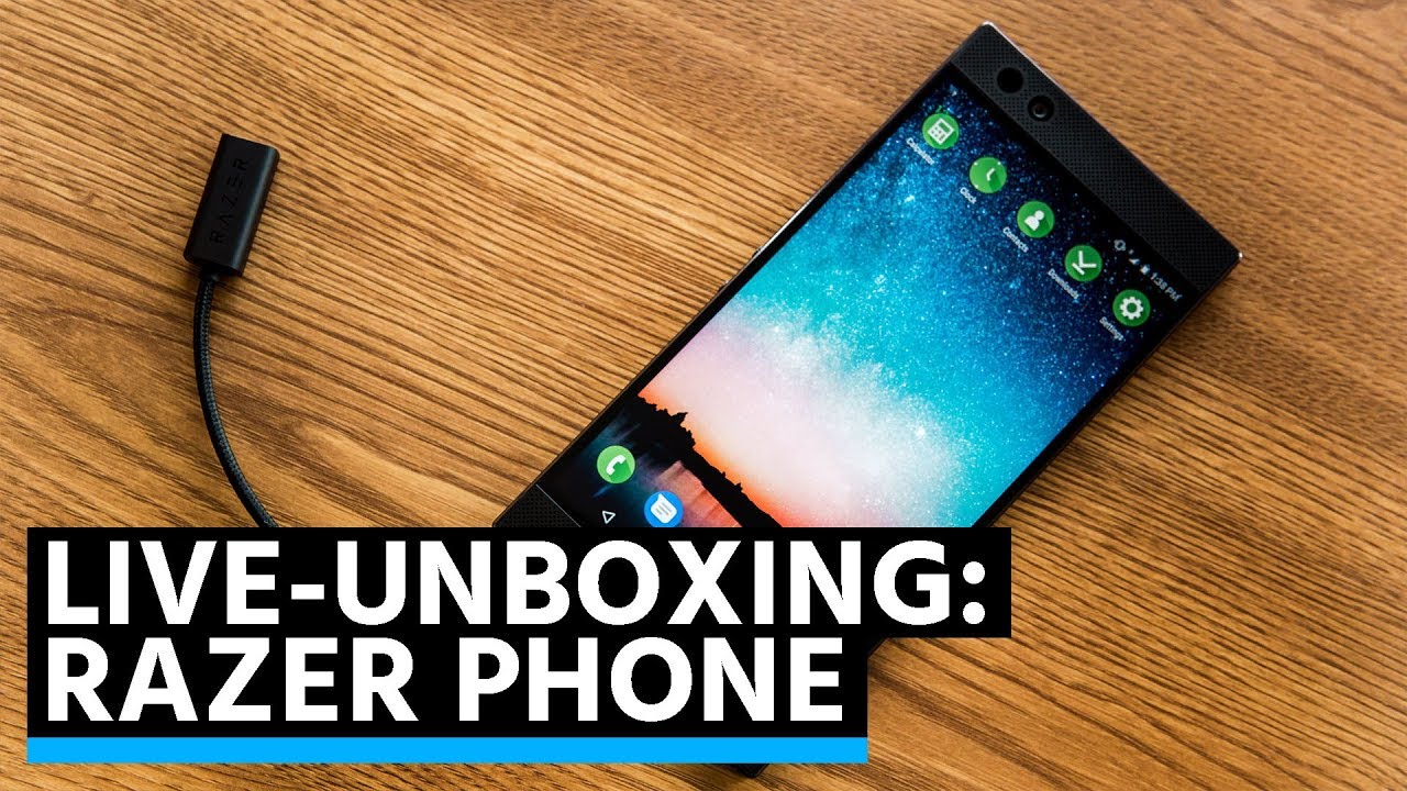 Live Unboxing: That's the new Razer Phone!