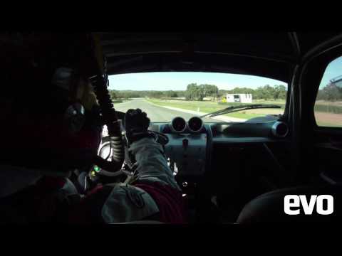 Thumbnail for In-car Pagani Zonda R hot lap. by Pagani Zonda