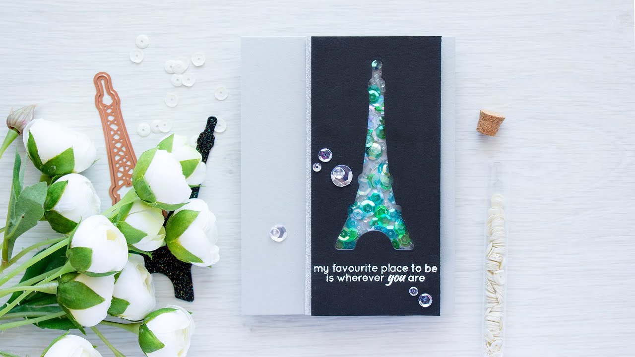 Negative Die Cutting & Shaker Card Video Tutorial