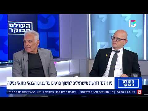 "העולם הבוקר" — עו״ד אילן כץ על המציאות המורכבת של חיילי צה״ל בחו״ל