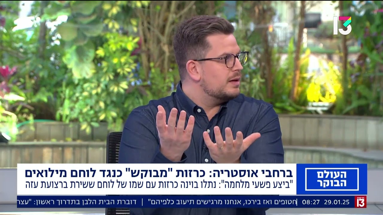 "העולם הבוקר" עו"ד אילן כץ על המציאות המורכבת של חיילי צה"ל בחו"ל