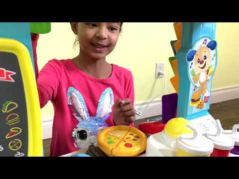Laugh and Learn Servin' Up Fun Food Truck Opening with Customer Pretend Play | Toys Academy