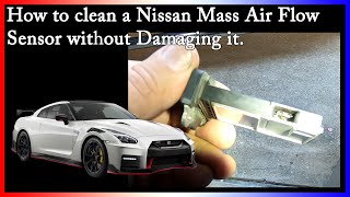 How to Clean a Nissan Mass Air Flow Sensor without Damaging it.