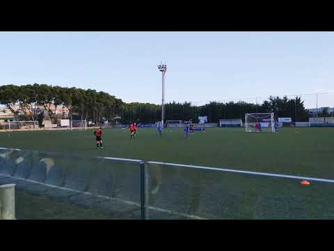 Nathan beating the keeper and score hamrun Vs mosta