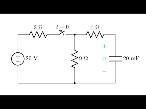 How to Solve Any RC Circuit Question