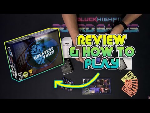 Greatest Thief Review and How to Play | A heist game played asynchronously!