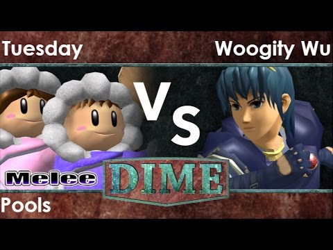 DIME 21 - Tuesday (ICs) vs Woogity Wu (Marth) Pools - Melee