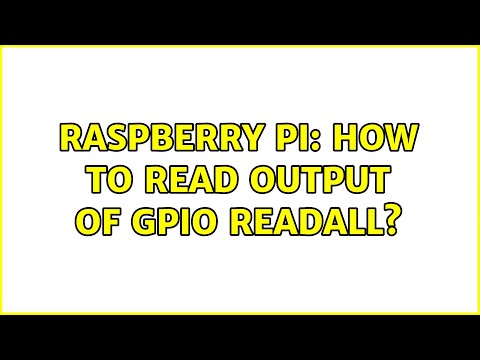 Raspberry Pi: How to read output of gpio readall? (2 Solutions!!)