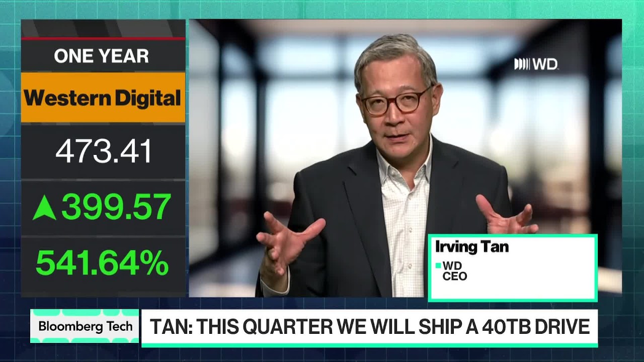 AI Storage Demand Still Growing, Says WD CEO - Bloomberg Technology