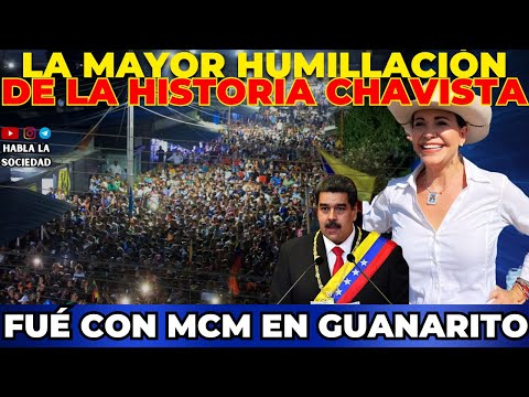 #VIRAL La Mayor Humillación de La História Chavista Fue a Manos de MCM en el Pueblo de #GUANARITO