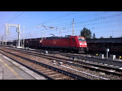E483 102 DB+merci - Milano Greco - 18/02/2020