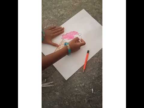 #ice cream # icecream drawing #kids drawing #drawing