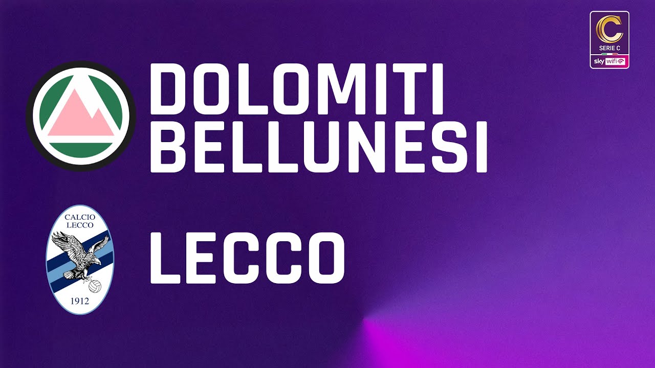 Dolomiti Bellunesi vs Lecco Highlights