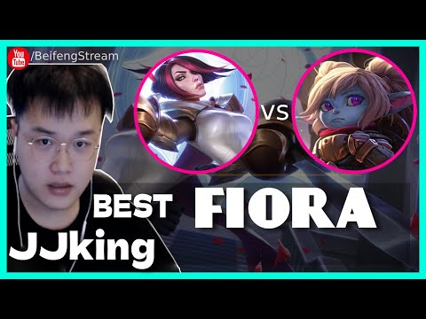 🔴 JJking Fiora vs Poppy (Best Fiora OTP) - JJking Fiora Guide
