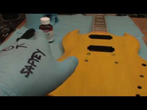 Gibson SG Standard Refinish: Tru-Oil