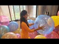Popping Room With Big Balloons