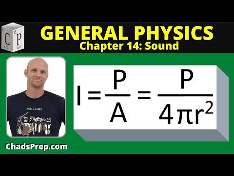 14.2 Sound Intensity and Intensity Level