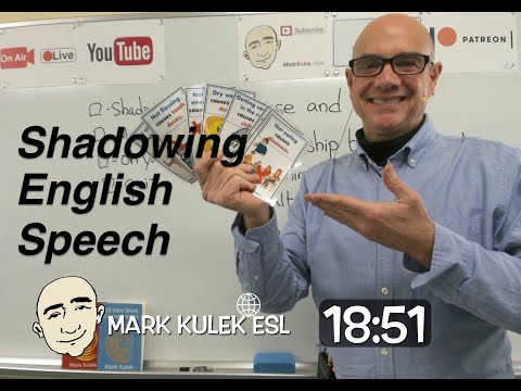 Cause & Effect - shadowing English speech | Learn English - Mark Kulek ESL
