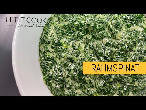 Selbst gemachter Rahmspinat. Einfach gesund und lecker!