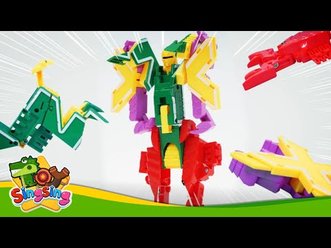 Alphabet Transformers - Sea creatures. birds, and insects - Toy Story