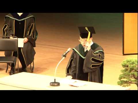 立正大学 第88回卒業証書授与式1/2