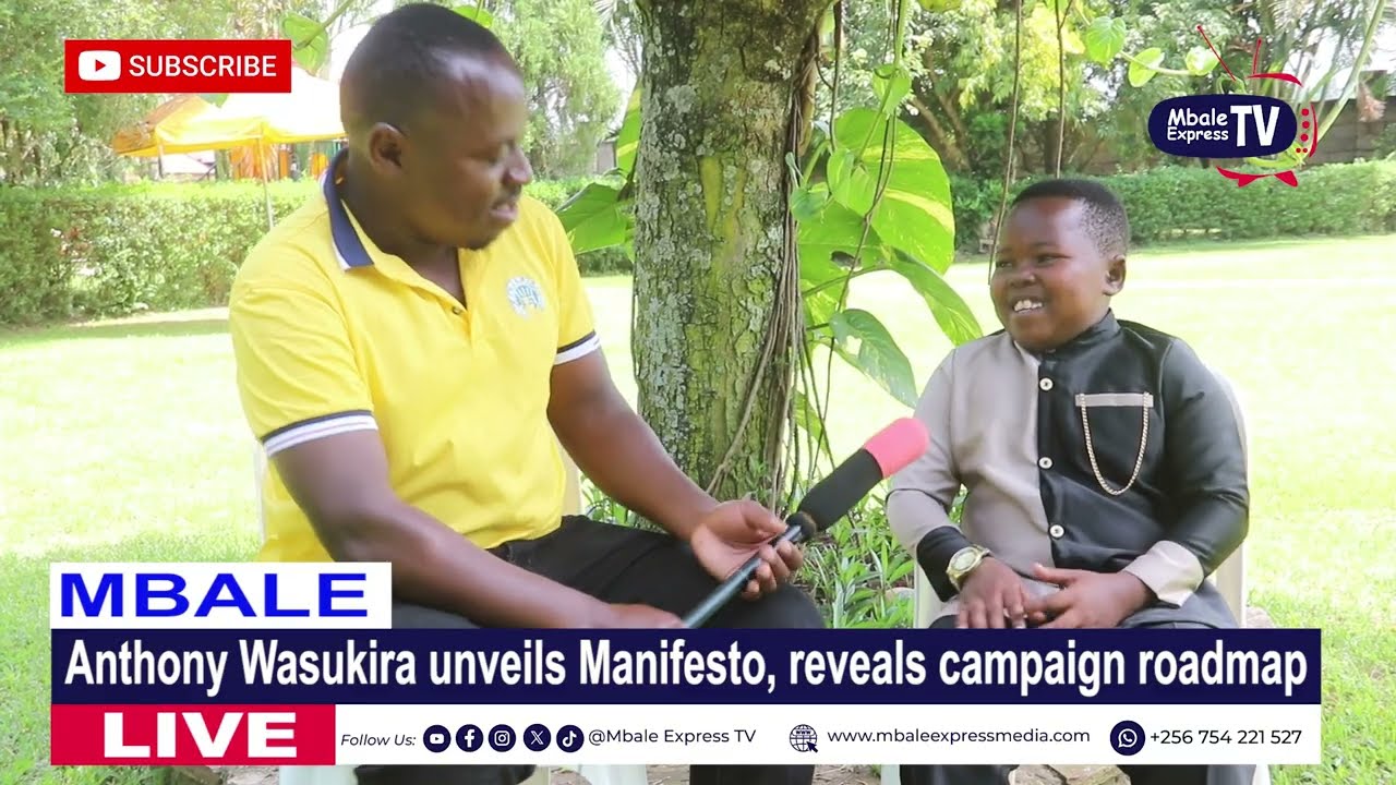 Hon. Anthony Wasukira unveil manifesto as he reveals campaign roadmap