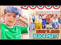 EXPEDiTiE ROBiNSON BEACH PARTY ? ( kinderfeestje Luan 11 jaar) | Bellinga Vlog #2960