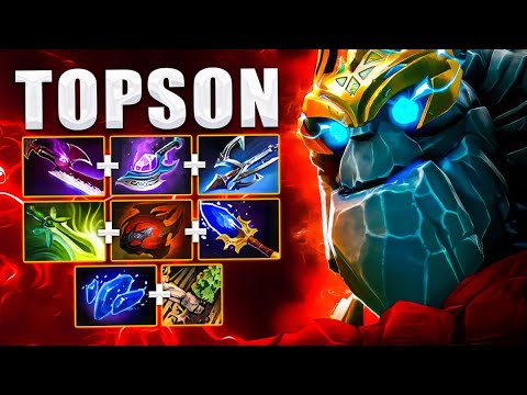 TOPSON PERFORMS AGAIN.. TOPSON ON HIS CLASSIC TINY MID BUILD