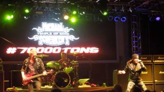 Michael Schenker's Temple of Rock - Lights Out (Live) 70000 Tons of Metal 2015