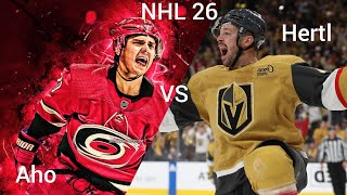 Carolina Hurricanes vs Las Vegas Golden Knights | Golman Fails (NHL 26 / PS5)