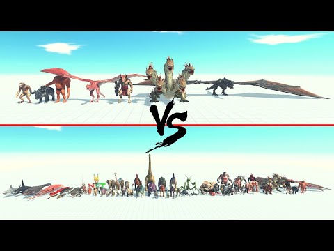 Fantasy Vs All Units ARBS | Animal Revolt Battle Simulator