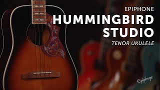 Video thumbnail for An Epiphone Hummingbird…but a Ukulele? by OfficialEpiphone